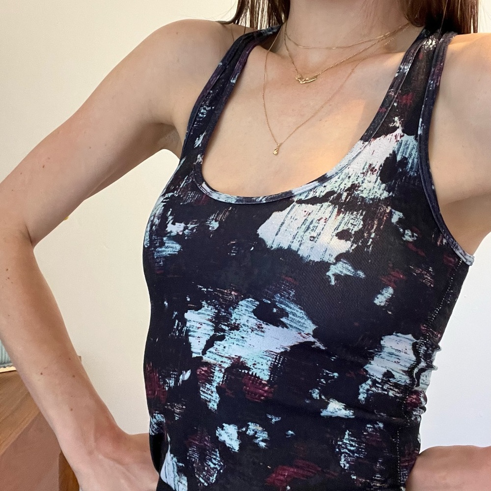 Lululemon Tie-Dye Workout Top